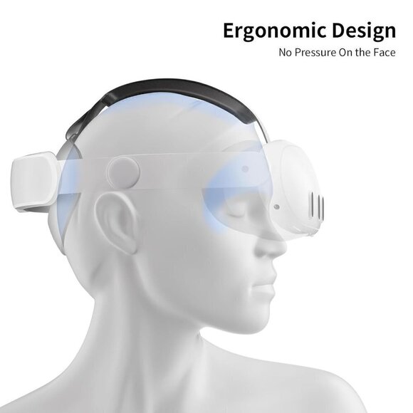 Comfort Pad Head Strap Accessory Compatible with Meta Quest 3 VR Headset Systems - Picture 4 of 6